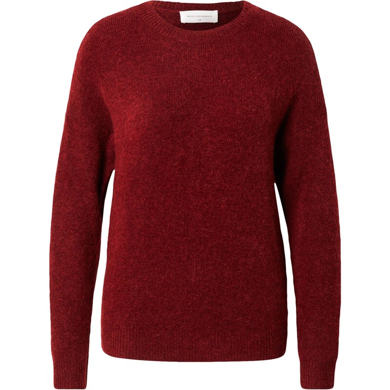 MSCH COPENHAGEN Sveter Festina Hope tmavočervená / červená melírovaná 65707798