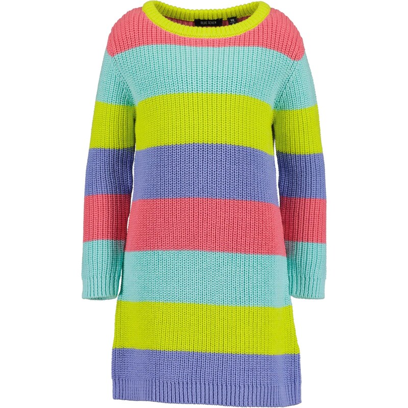 BLUE SEVEN Šaty svetlomodrá / žltá / tmavofialová / pitaya 65878588