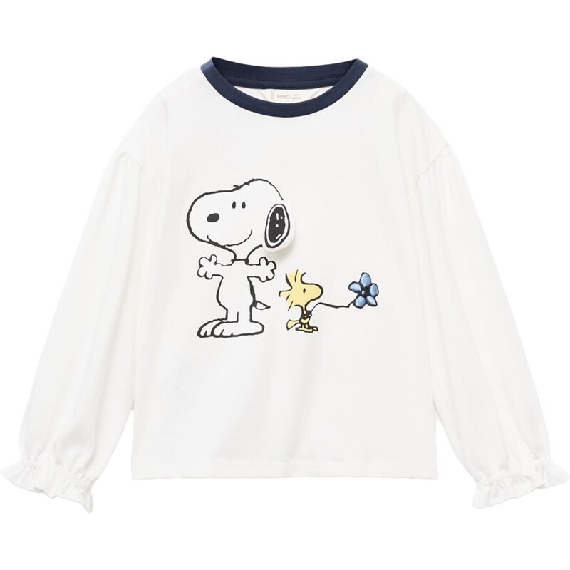 MANGO KIDS Tričko SYEAR námornícka modrá / zlatá žltá / čierna / biela 65885547