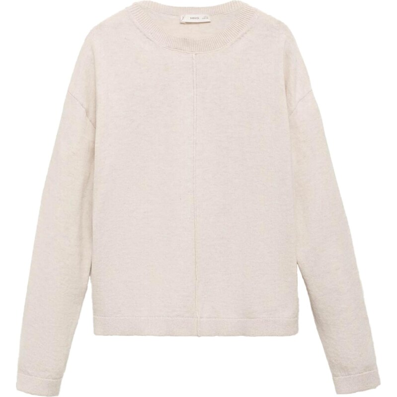 MANGO KIDS Sveter PIP krémová 65659195