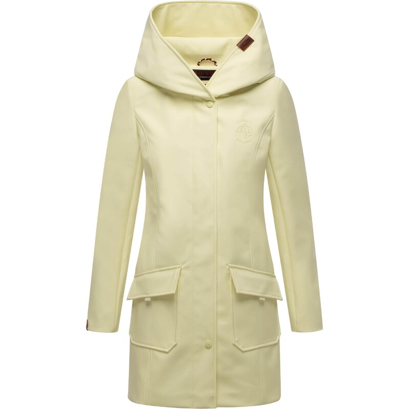 MARIKOO Funkčný kabát Mayleen pastelovo žltá 65464726