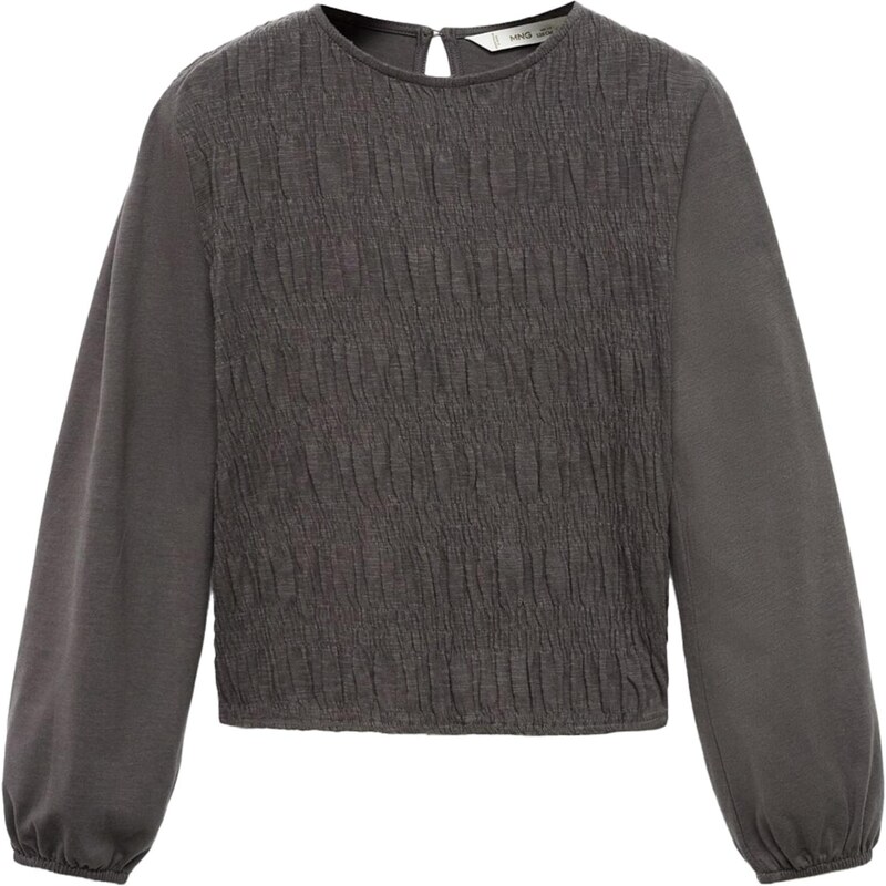 MANGO KIDS Tričko BUMBLE antracitová 65890782