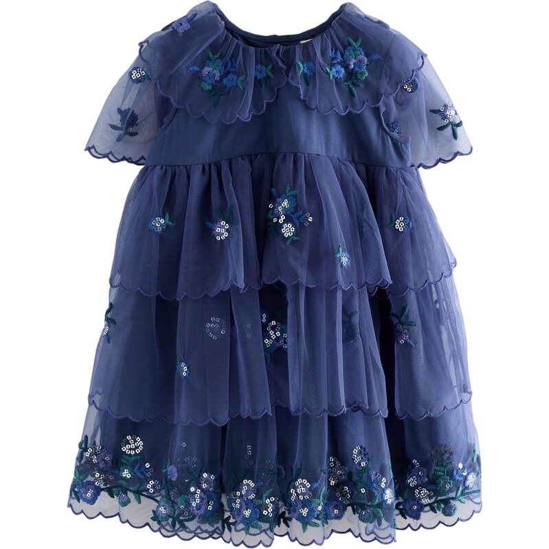 Next Šaty tmavomodrá / smaragdová / strieborná 65661048