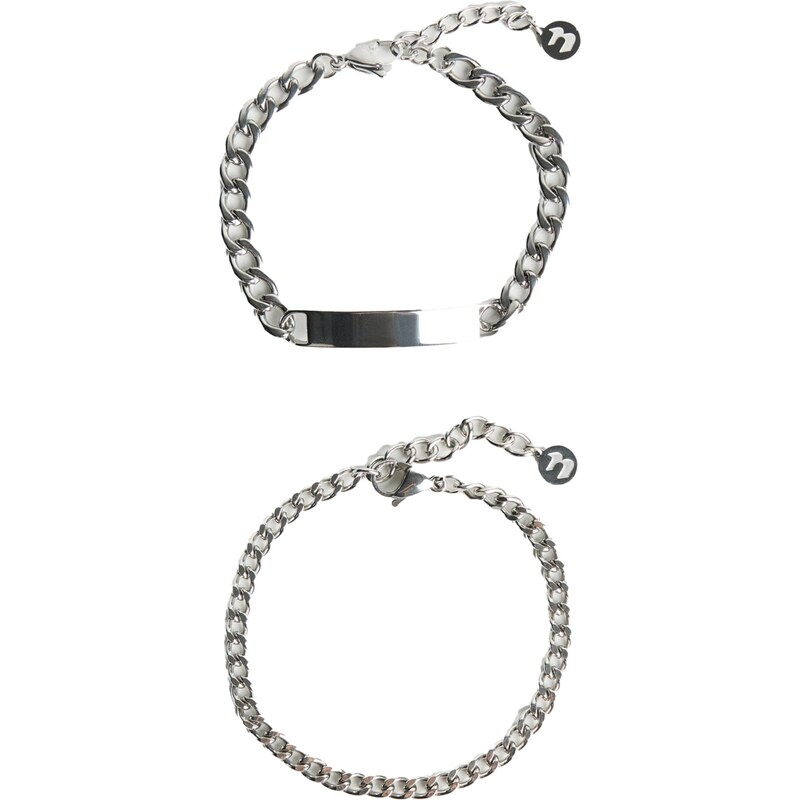 Bershka Náramok strieborná 65835481