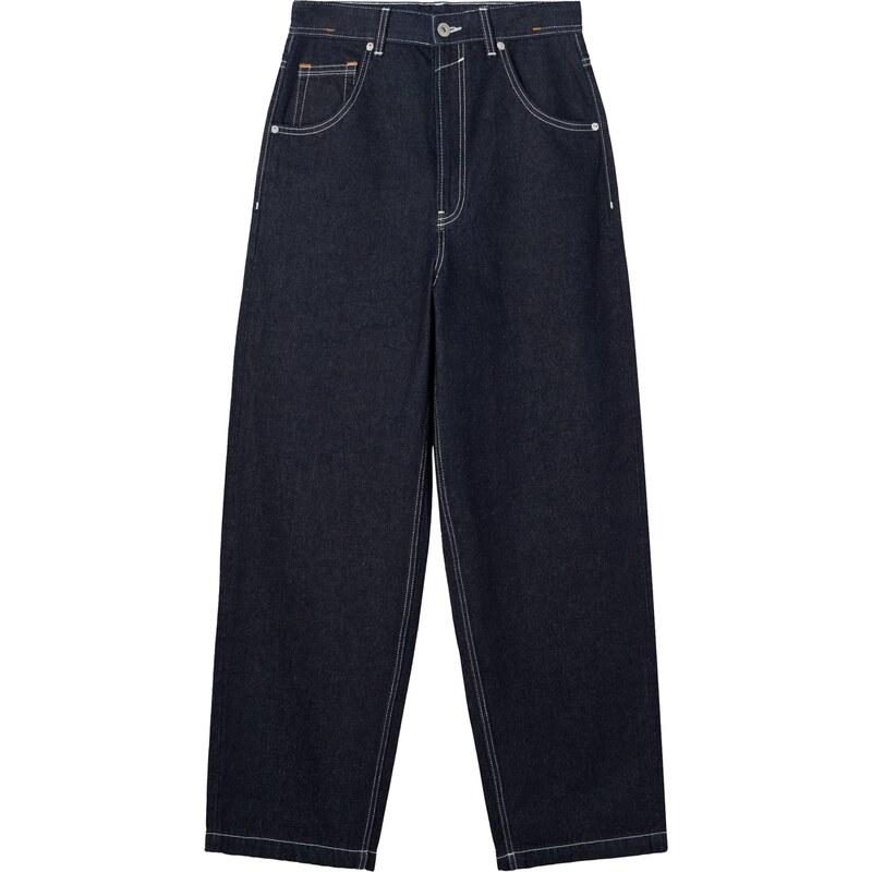 Bershka Džínsy tmavomodrá 65890551