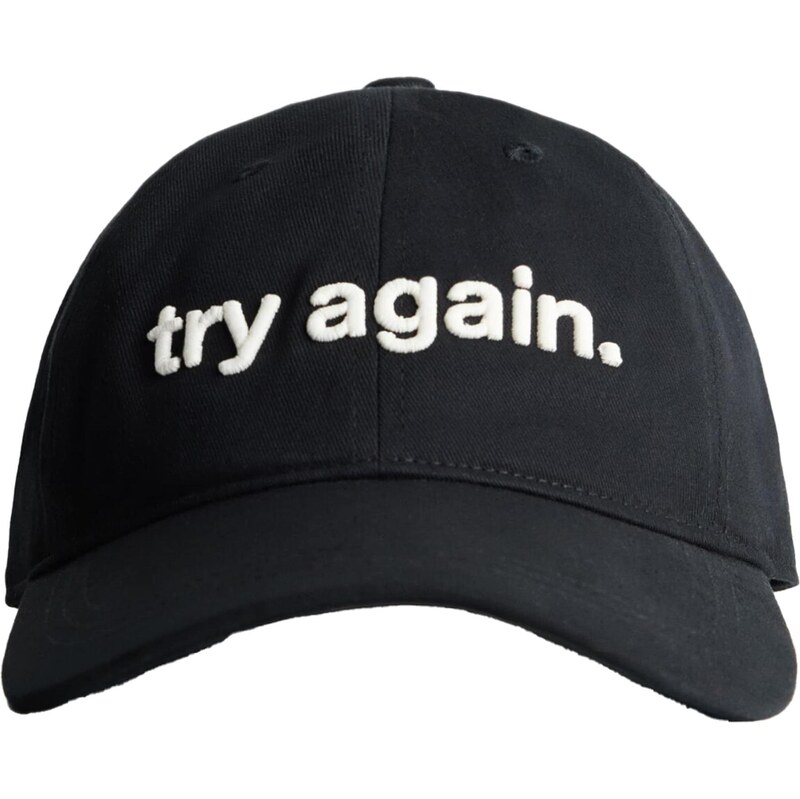 Bershka Čiapka čierna / biela 65890570