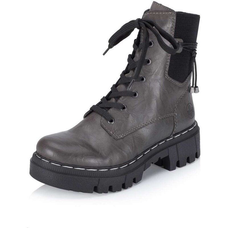 Dámska členková obuv RIEKER 74031-45 sivá W5 65271347