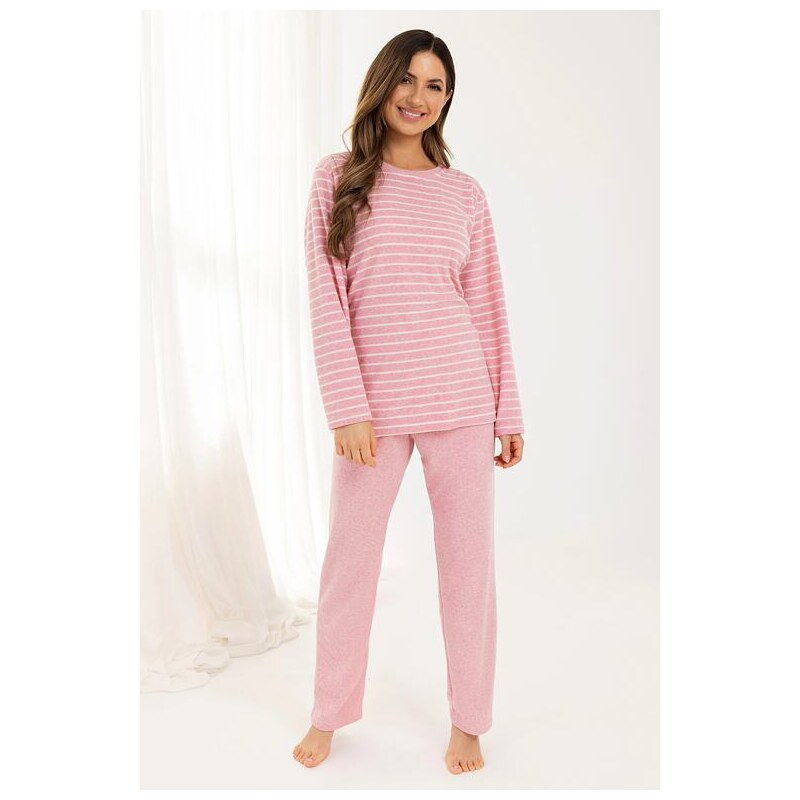 Regina Dámske froté pyžamo Emilia ružové 65295950