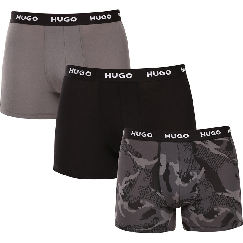 3PACK pánske boxerky HUGO viacfarebné (50532559 960) 65273837