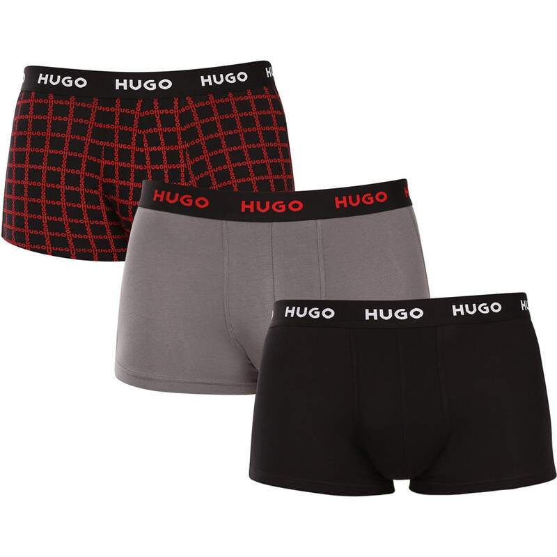 3PACK pánske boxerky BOSS viacfarebné (50532550 961) 65273838