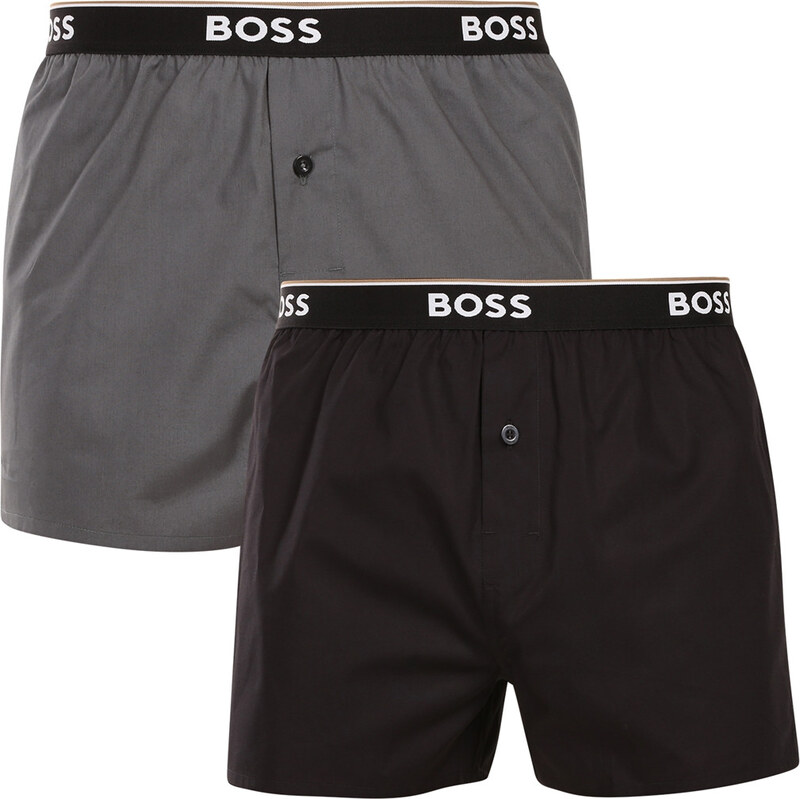 Poškodený obal - 2PACK pánske trenky BOSS viacfarebné (50545913 345) 68456326