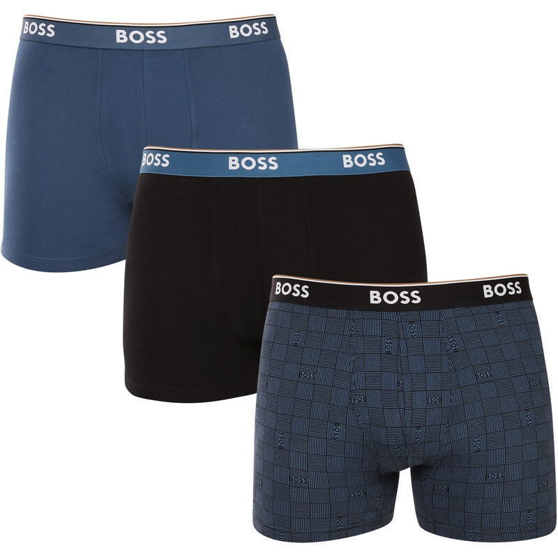 3PACK pánske boxerky BOSS viacfarebné (50531685 983) 65273862
