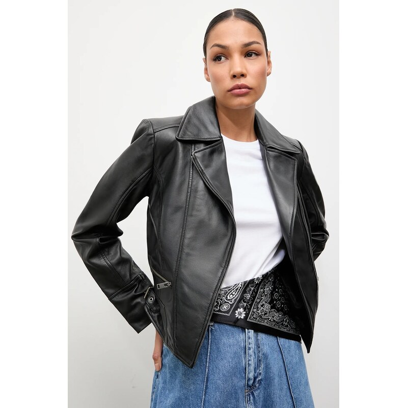 Kožená bunda Answear.LAB 65275028