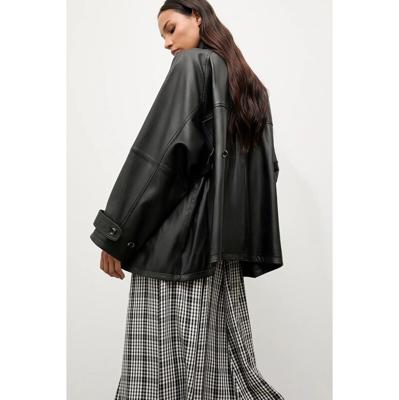 Kožená bunda Answear.LAB 65275064