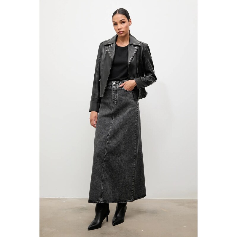 Kožená bunda Answear.LAB 65275069