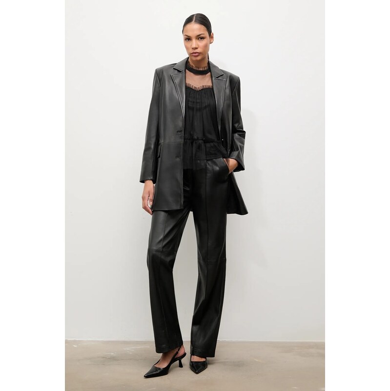 Kožené sako Answear.LAB 65275072