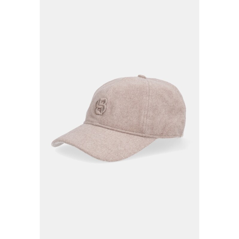 Čiapka s prímesou vlny BOSS Ari-WO-PT 65275206