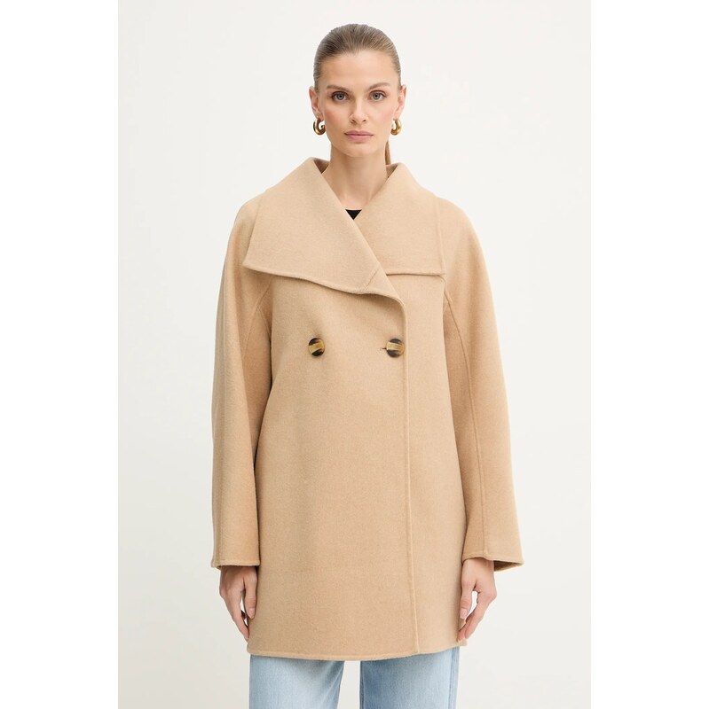 Kabát s prímesou vlny Armani Exchange 65275282