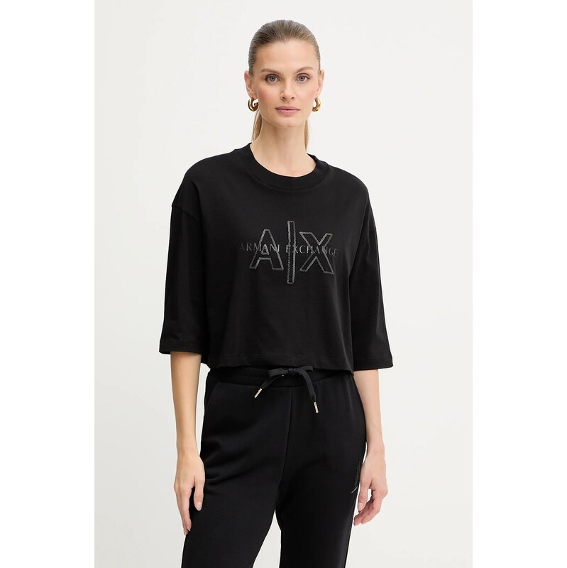 Bavlnené tričko Armani Exchange 65275398