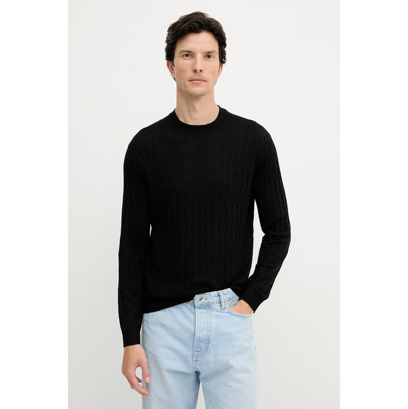 Sveter s prímesou vlny Armani Exchange 65275484
