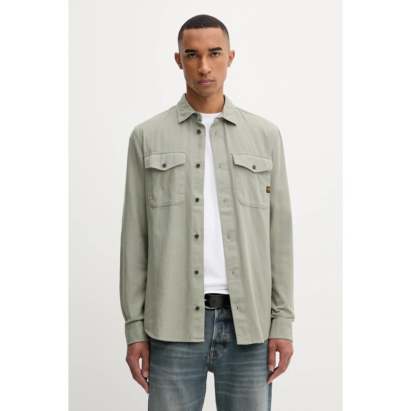 Bavlnená košeľa G-Star Marine Slim 65275620