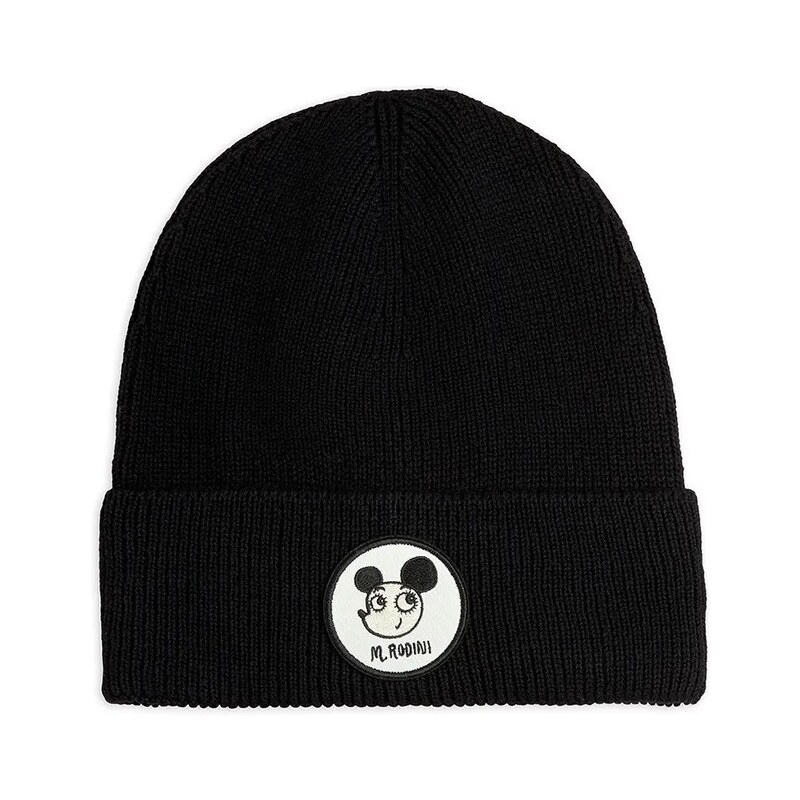 Čiapka s prímesou vlny Mini Rodini Ritzratz 65297499