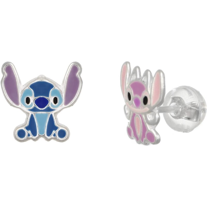 Disney Strieborné asymetrické náušnice Lilo & Stitch ES00088SL.CS 66581552