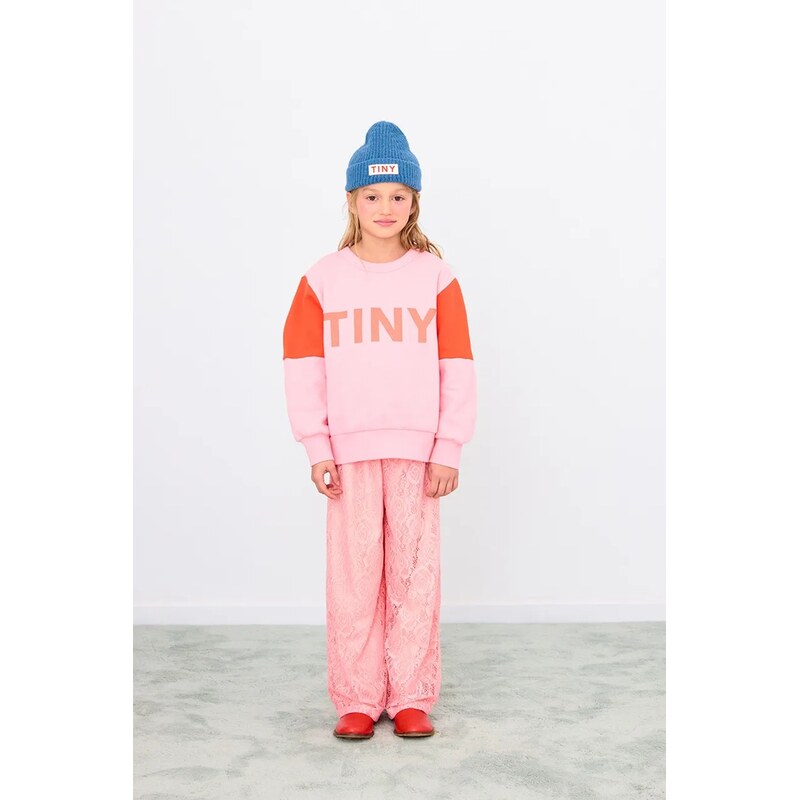 Detská bavlnená mikina Tinycottons TINY COLOR BLOCK SWEATSHIRT 65278248