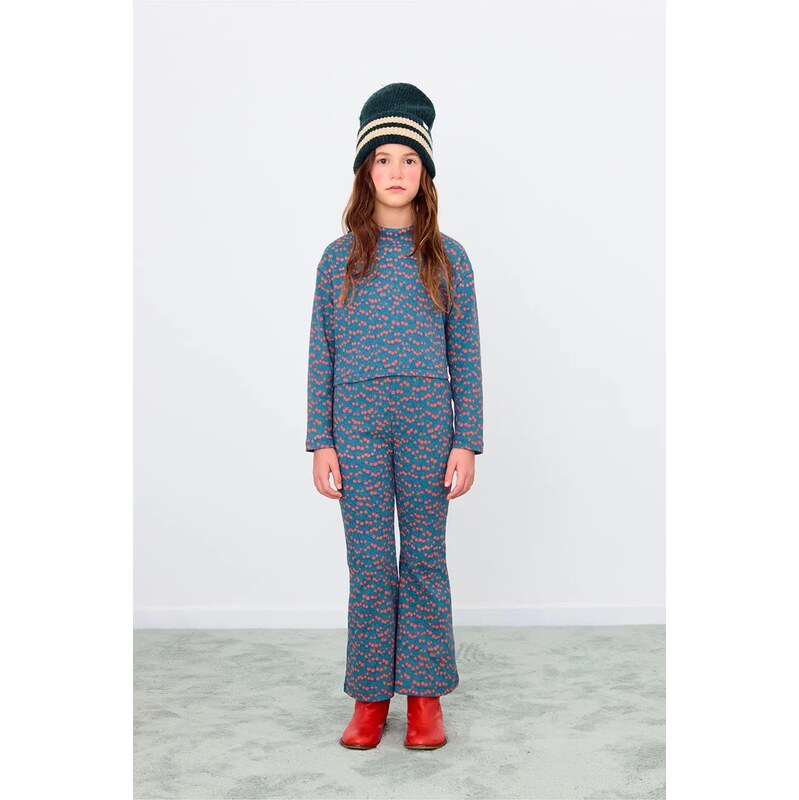 Detské nohavice Tinycottons MINI APPLES RIB PANT 65278305