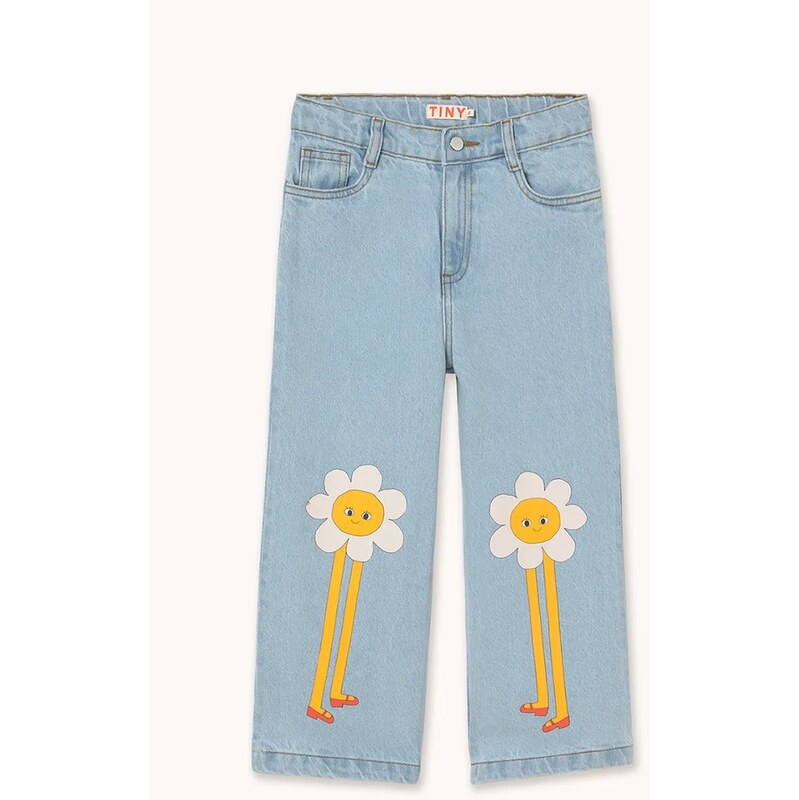 Detské rifle Tinycottons DAISIES JEANS 65278303