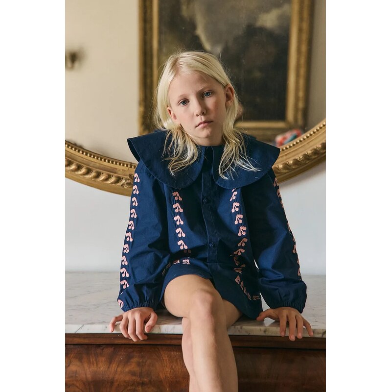 Dievčenské bavlnené šaty Tinycottons MINI CHERRIES DRESS 65278314