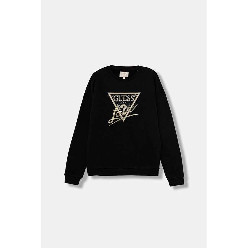 Detská bavlnená mikina Guess 65278365