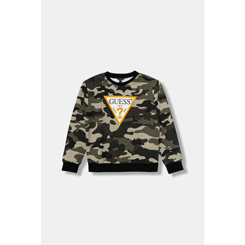 Detská bavlnená mikina Guess 65278378