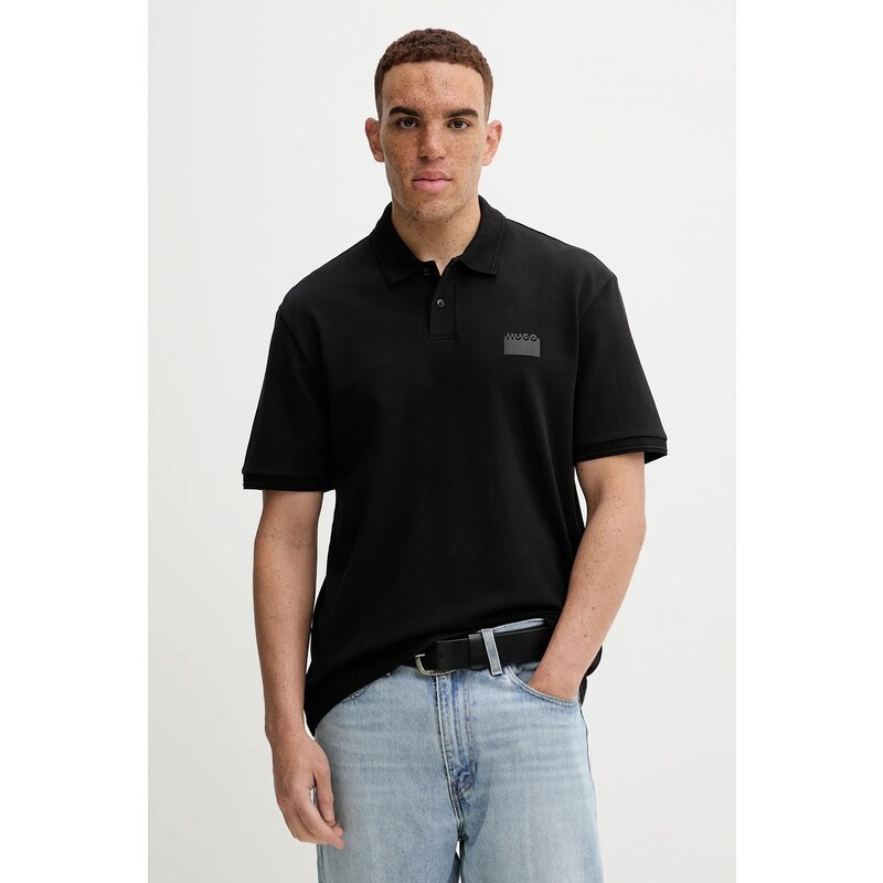 Bavlnené polo tričko HUGO Delastolo 65294652