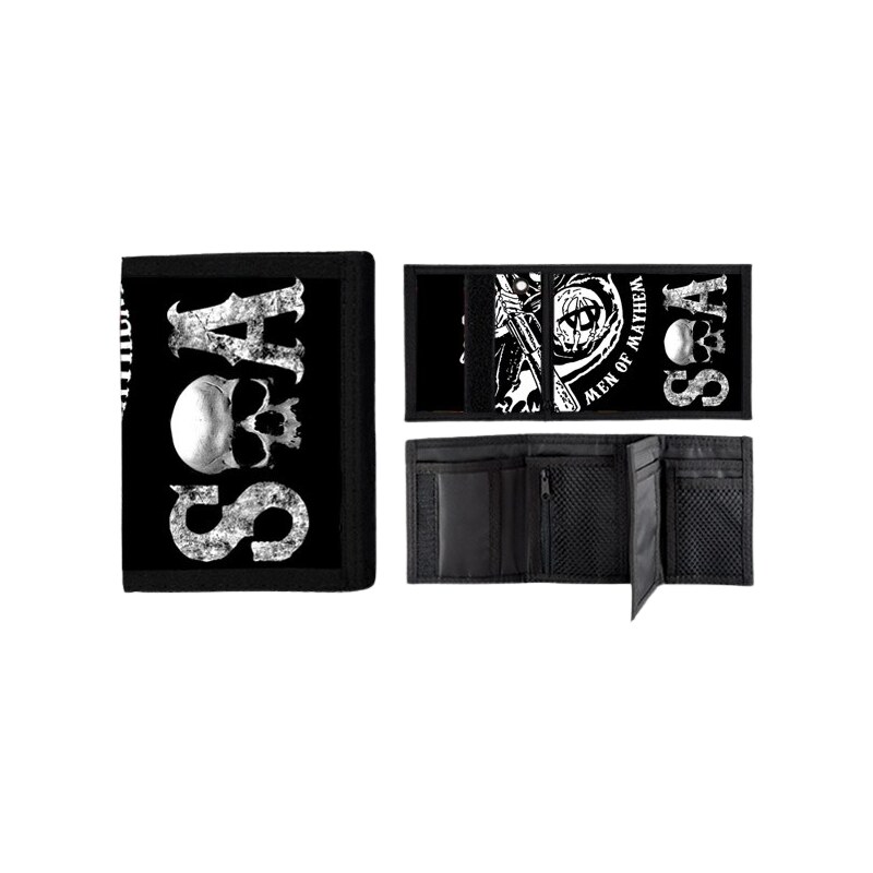 SpikeStreet Sons of Anarchy SOA Logo (peňaženka) 65279233