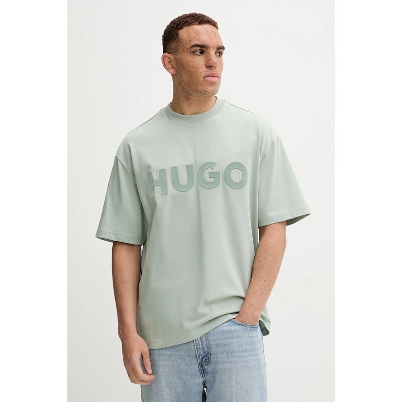 Bavlnené tričko HUGO Dinkee 65294621