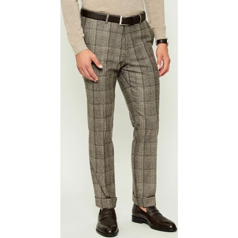 Oscar Jacobson Vlnené chino nohavice Dandy | regular fit 65260007