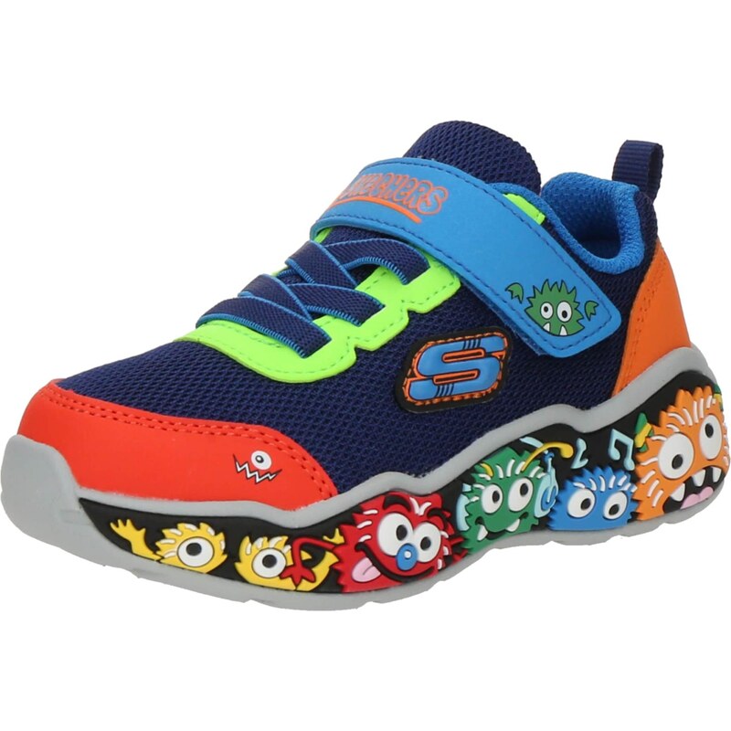 SKECHERS Tenisky Play Scene modrá / námornícka modrá / zelená / 65283866