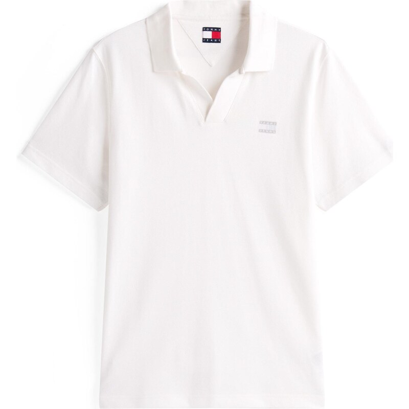 Tommy Jeans Tričko svetlosivá / biela 65284029