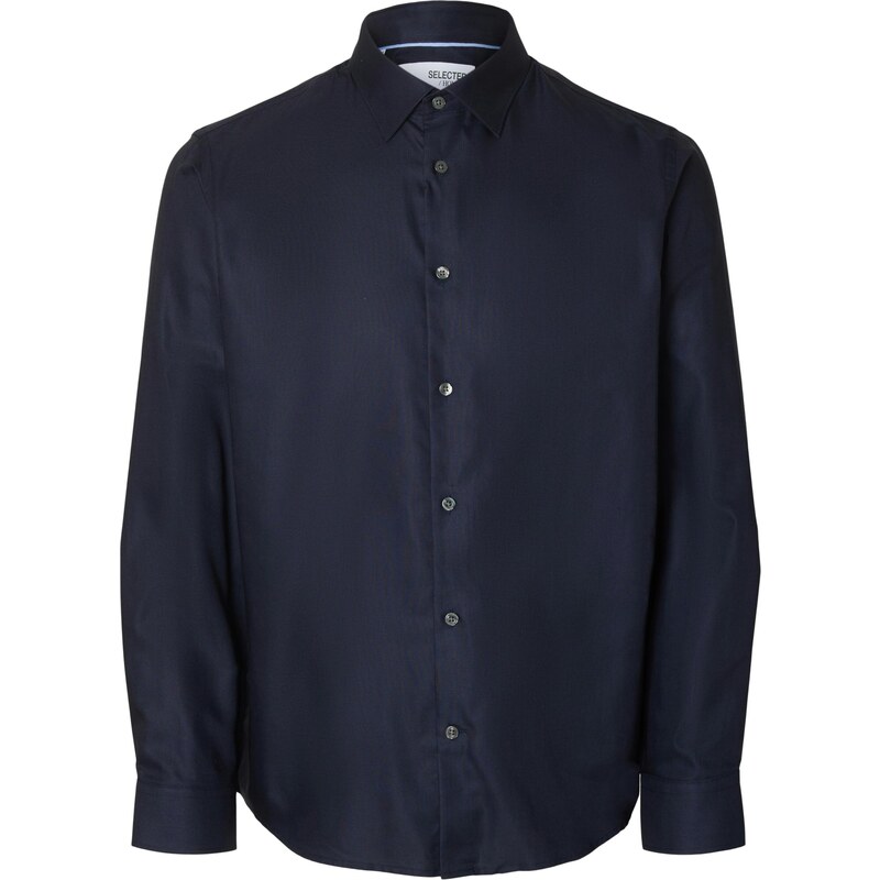 SELECTED Košeľa SLHCLARK tmavomodrá 65284041