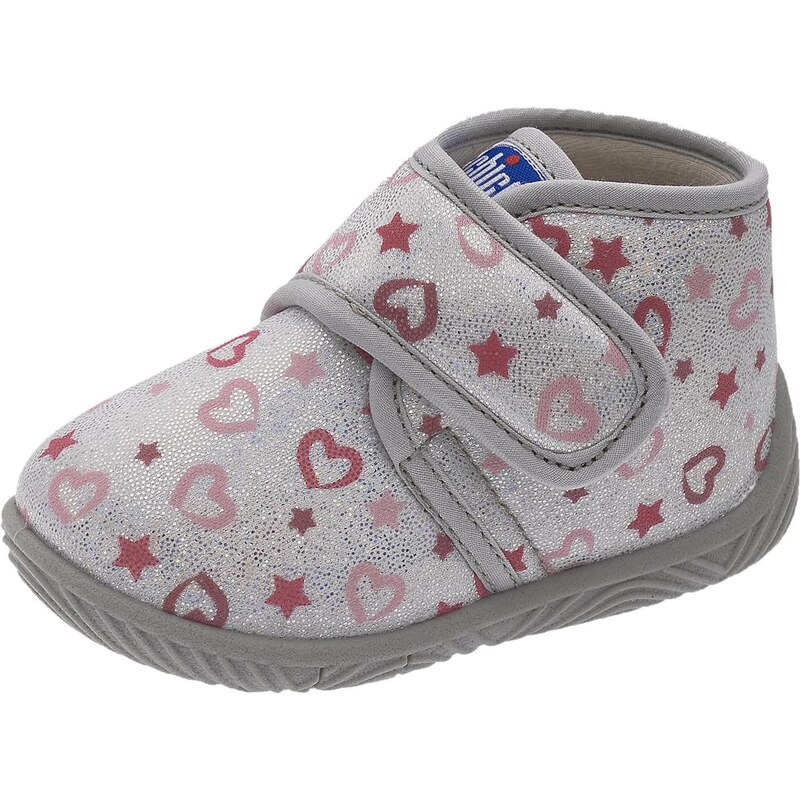 Chicco Papuče Tofu staroružová / červená / strieborná 65659213