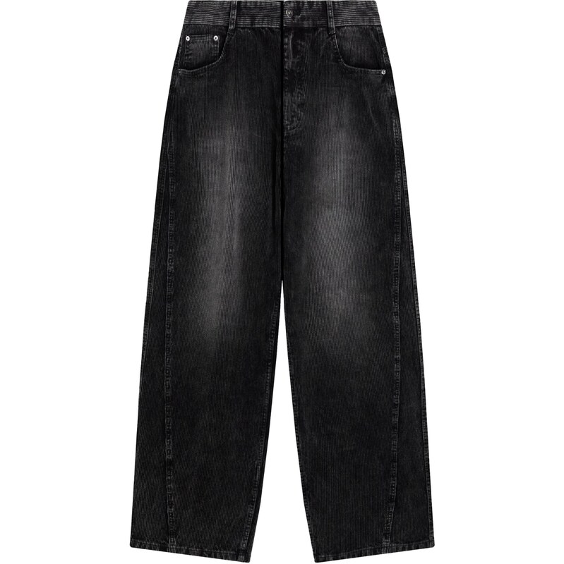 Bershka Nohavice antracitová 65662952