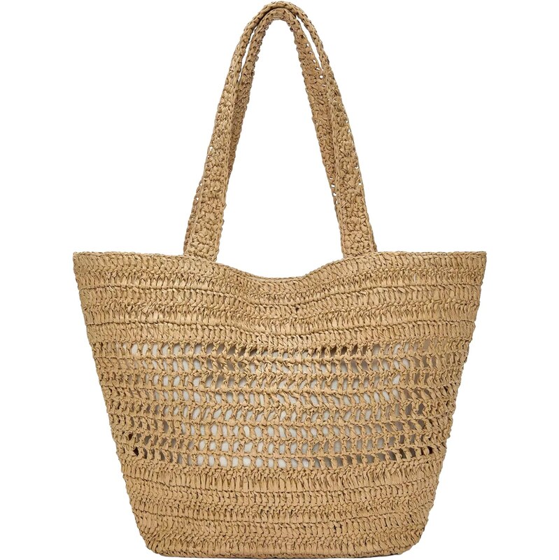 Pull&Bear Shopper farba ťavej srsti 65891424