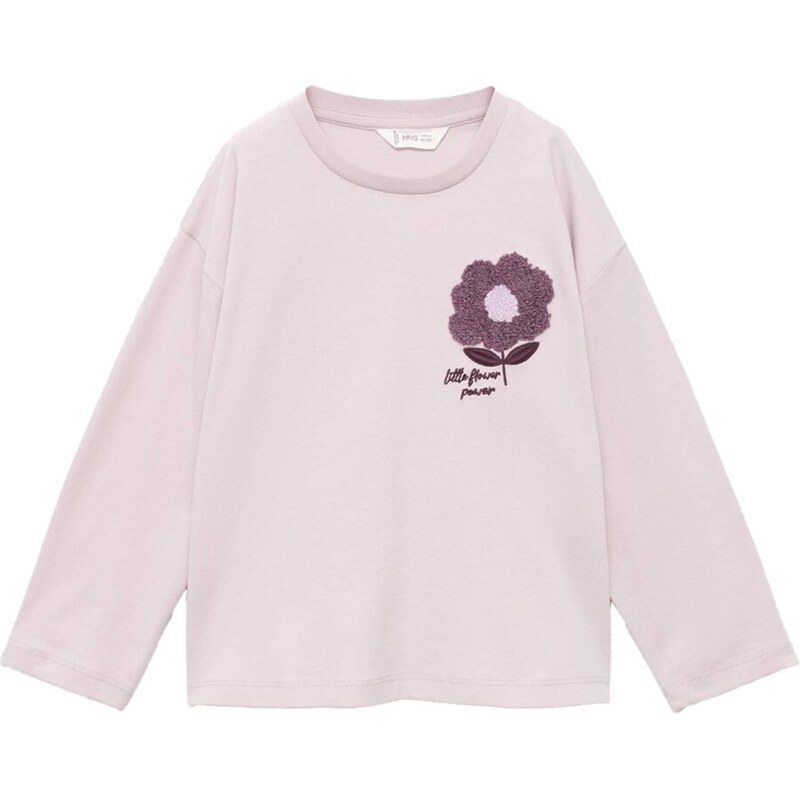 MANGO KIDS Tričko orgovánová / svetlofialová / tmavofialová 65891384