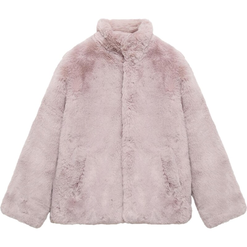 MANGO KIDS Kabát BOLE ružová 65559378