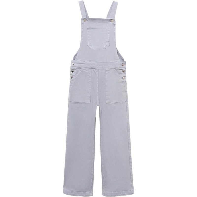 MANGO KIDS Nohavice na traky Sol modrosivá 65844022