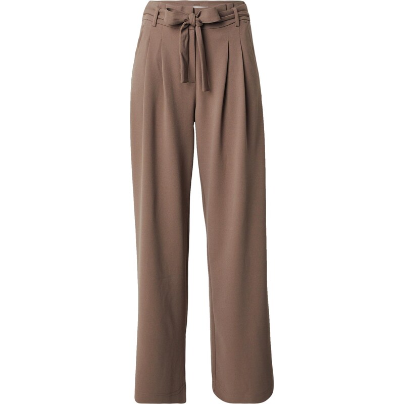 ONLY Plisované nohavice ONLEVI svetlohnedá 65891337