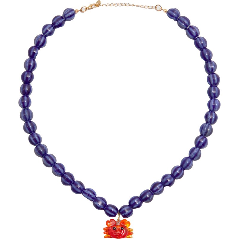 Pull&Bear Retiazka modrá / červená 65582281