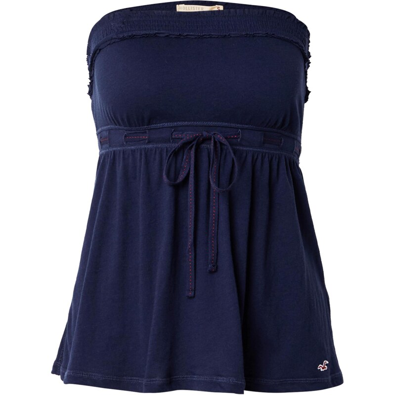 HOLLISTER Top námornícka modrá 65891381