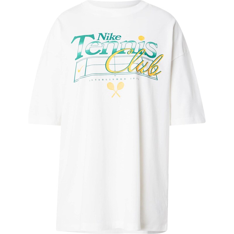 Nike Sportswear Oversize tričko žltá / smaragdová / šedobiela 65891438
